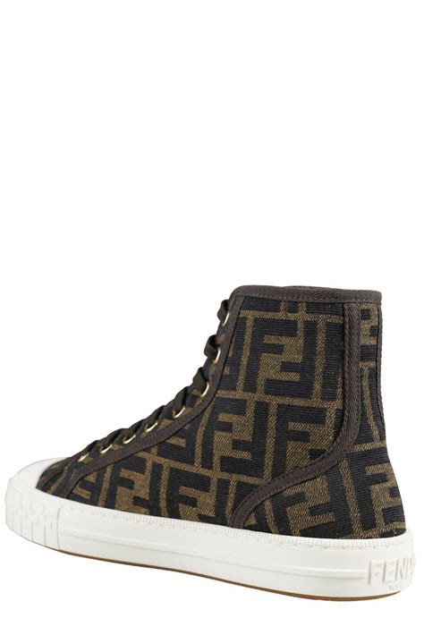 fendi sneakers womens 2018|Fendi designer high top sneakers.